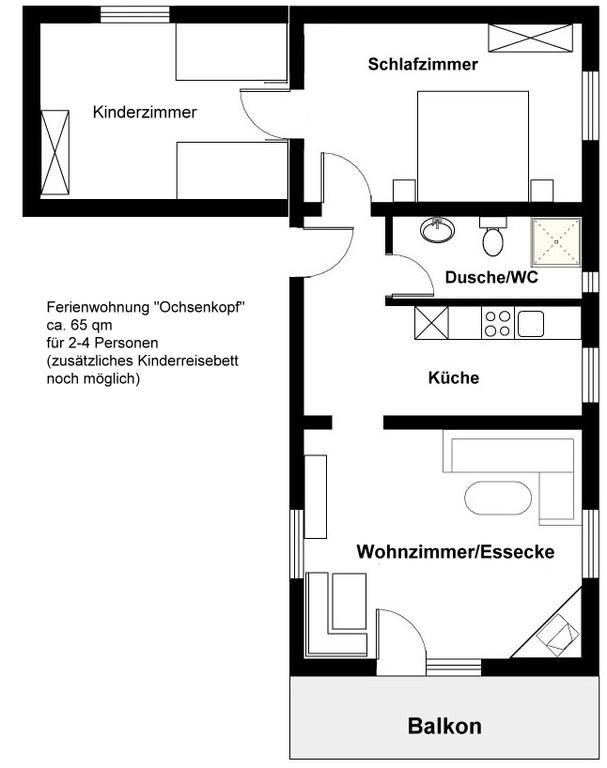 Haus Rosenbuehl Bed & Breakfast Warmensteinach Exterior photo
